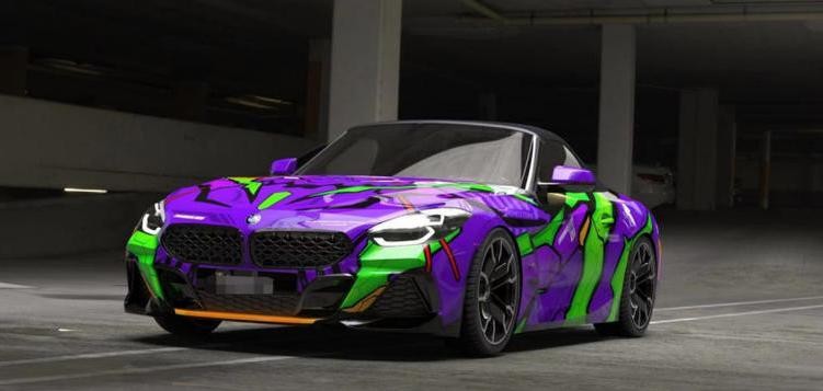 EVA Poster Customized Automotive Film Wrap 50 Micron Thickness