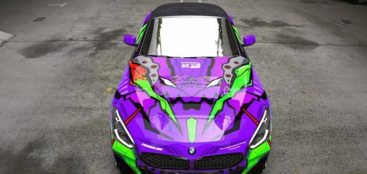 EVA Poster Customized Automotive Film Wrap 50 Micron Thickness